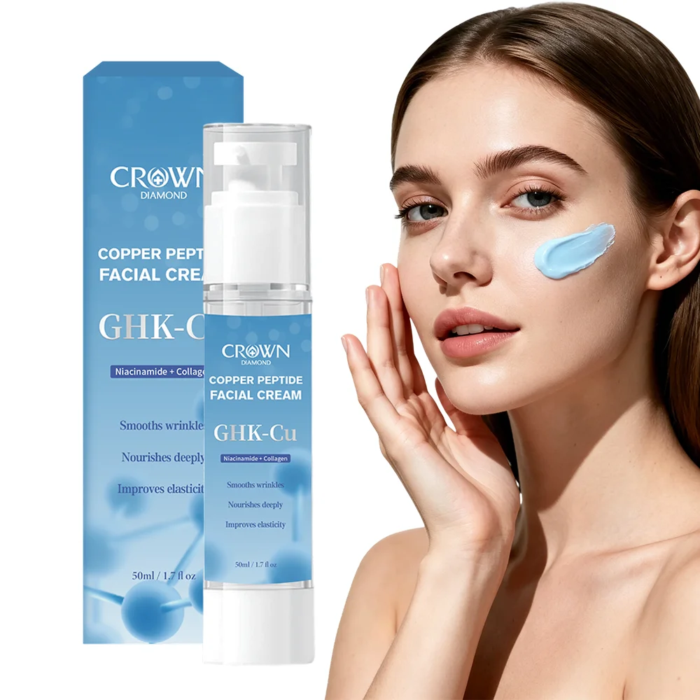 

Copper Peptide Facial Care with Niacinamide Collagen Moisturizing Cream Deep Nourishment Skin Lightening For Skin Care