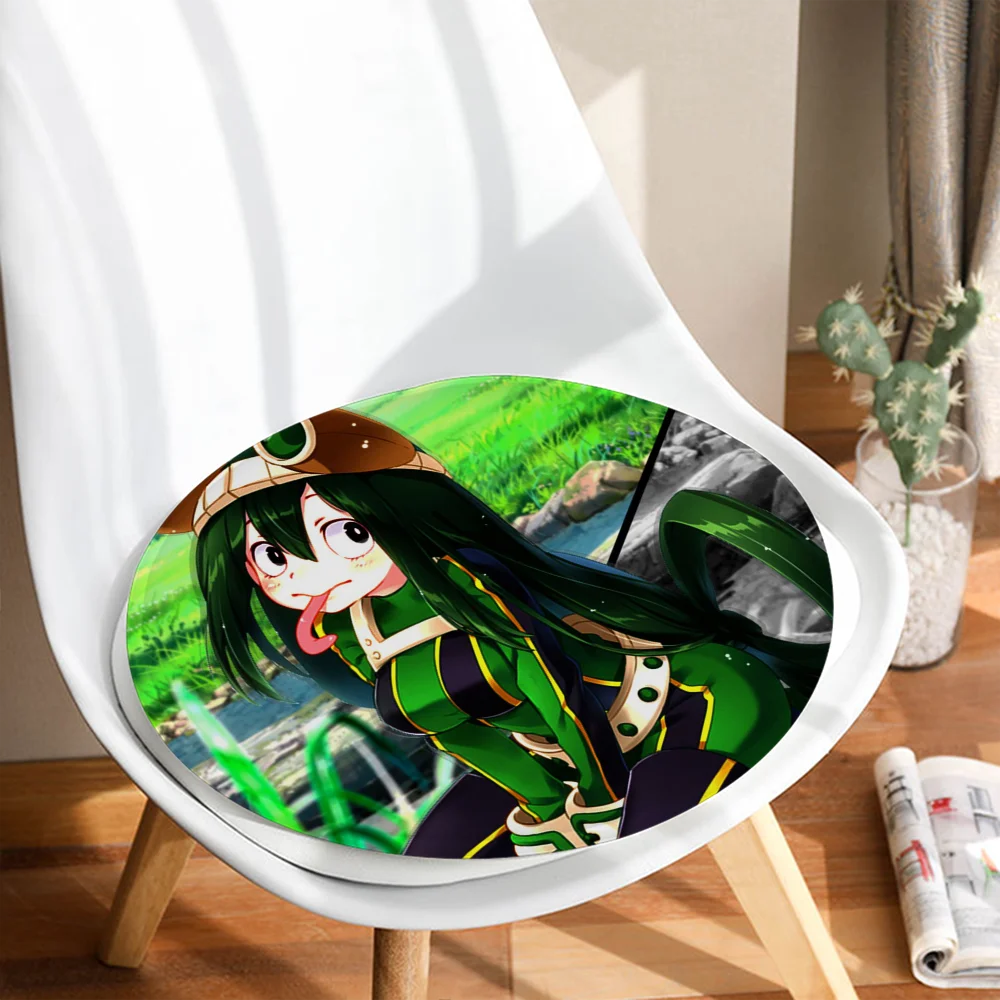 Tsuyu Asui My Hero Academia Top Quality Gamer Modern Minimalist Style Sofa Room Table Chair Cushions Unisex Fashion Anti-slip