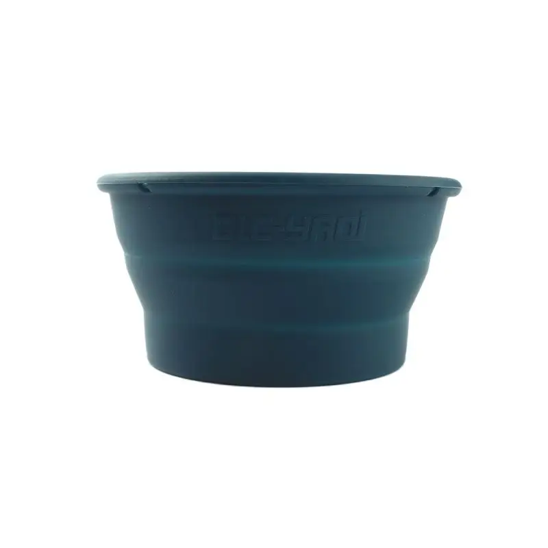 

Yaqi Blue Color Collapsible Silicone Shaving Bowl For Travel