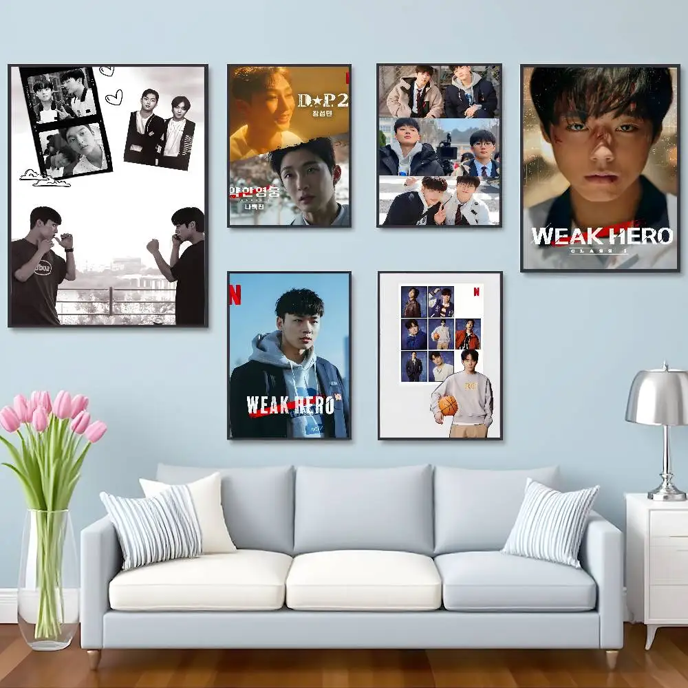 Korean drama Weak Hero Class 2 Poster HD Self-Adhesive Waterproof Posters Versatile Decor for Homes Bars Hotels More