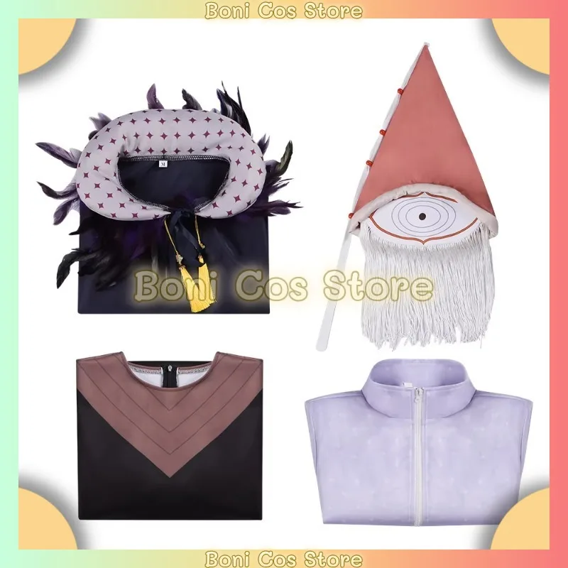 Chapeau de sorcière d'Halloween, robe magique d'atelier, uniforme, costume de cosplay Iguin Araira, Qifrey, Coco, Olruggio, cape, chapeau, cape, costume pour adultes.