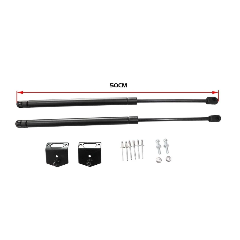 For Jeep Wrangler JK 2007-2017 2pcs Car Front Engine Hood Hydraulic Support Rod