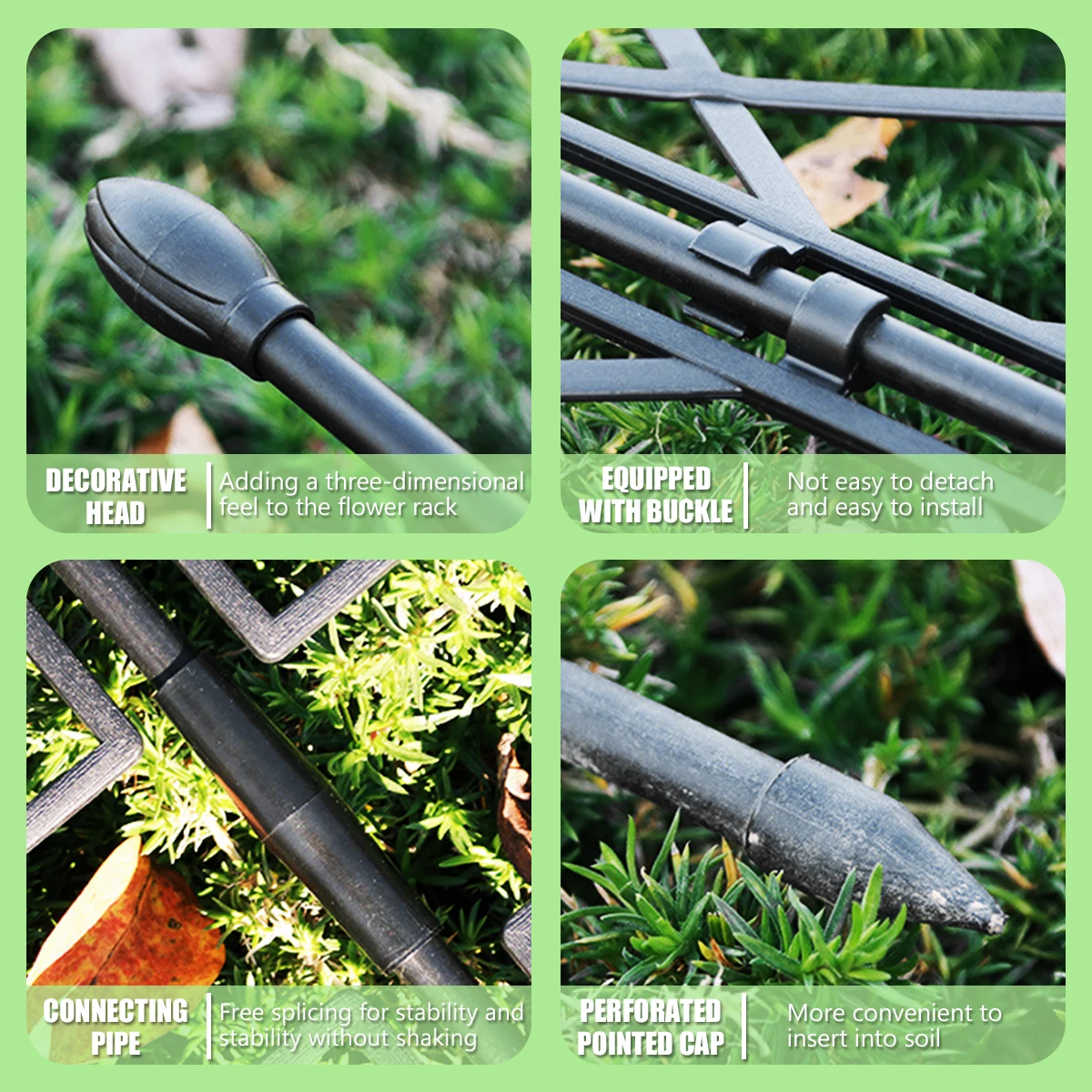 Plants Climbing Plant Trellis Frame Plant Stakes Garden Sphagnum Plant Support Trellis Frame Water Moss Flower Vines Climbing