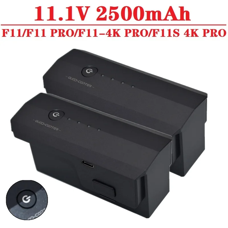 11.1V 2500mAh Lipo battery for SJRC F11/F11 PRO/F11-4K Drone 5G Wifi GPS FPV Quadcopter spare parts RC F11S 4K PRO Drone