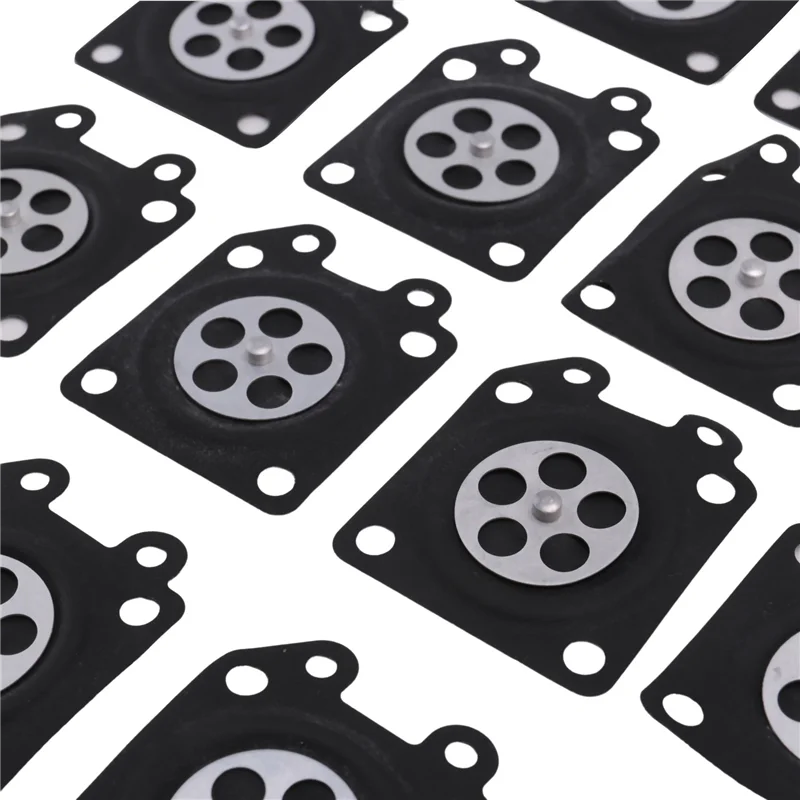 

ABZS 60Pcs Carburetor Parts Chainsaw Carburetor Membrane Pads For Zama Chainsaw Carburetor 2500/3800/4500/5200/5800