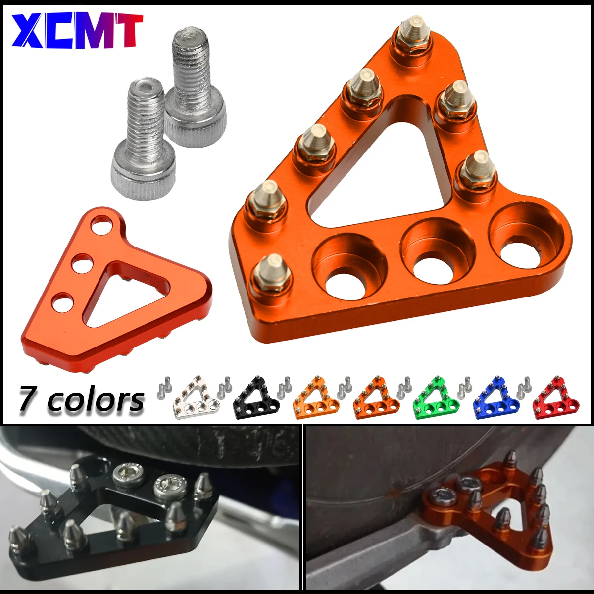 

For KTM EXC300 EXCF XCW SX SXF XC XCF 125 250 300 350 450 500 Brake Pedal Lever Step Plate 690 Enduro SMC Duke 950 990 Adventure