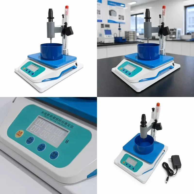 for High Precision Digital Mortar Setting Time Tester JGJ70-90 Standard Penetration Resistance Apparatus Building