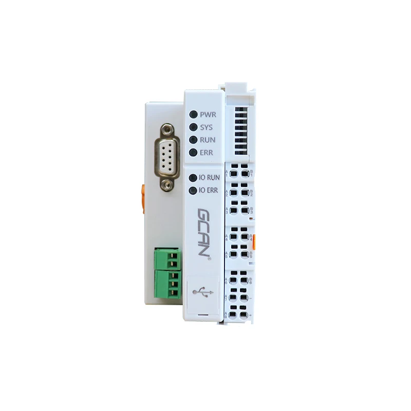 

GCAN PLC Integrated CAN Bus RS485/232 Industrial Field Bus Supports CANopen Modbus RTU Modbus TCP Communication Protocol