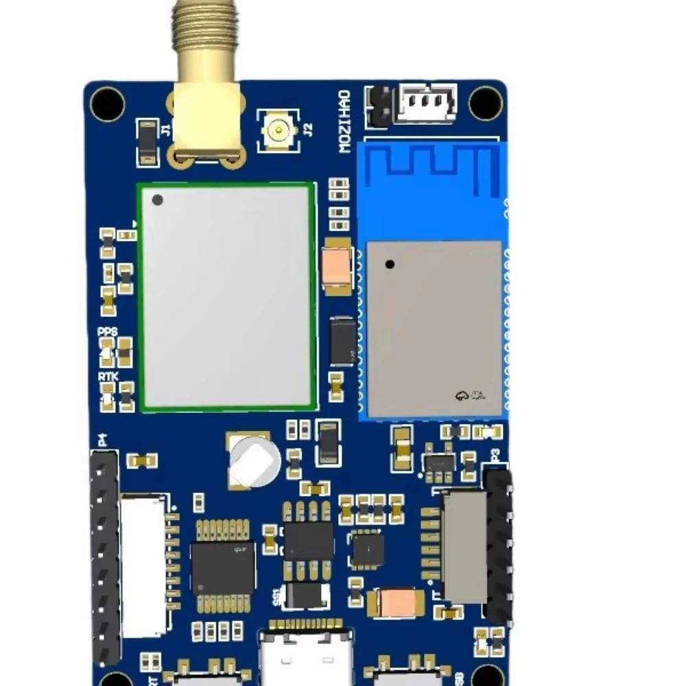 RTK Module Development Board DX-BT31 SPP 3.0 BLE 5.0 Dual Mode Transparent TTL TypeC RS232 NMEA0183 Built-in UM980 GPS Module