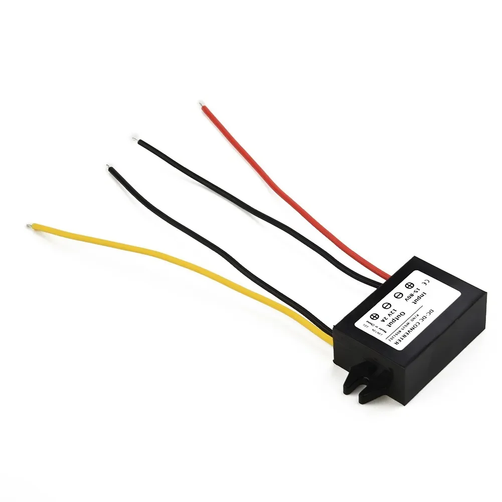 Converter Step Down 15V-72V To 12V 2A 60W DC-DC Step Down Module Converter Waterproof Module Switching DC Regulator