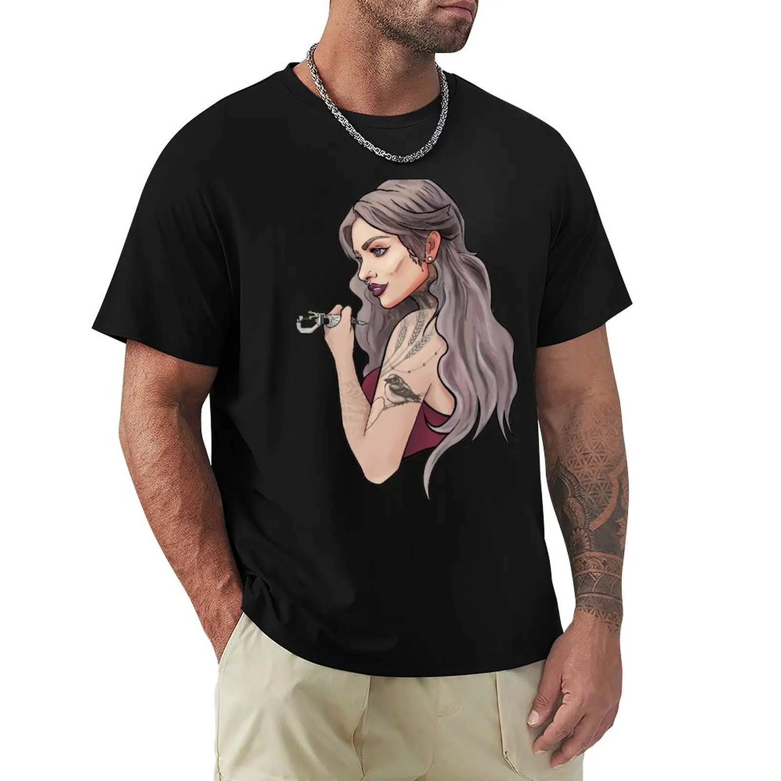

Ryan Ashley - Inkmasters T-Shirt anime t shirts oversizeds mens plain t shirts