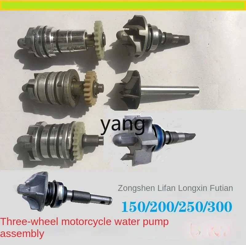 YJQ three-wheel motorcycle water-cooled engine water pump assembly anti-water wheel