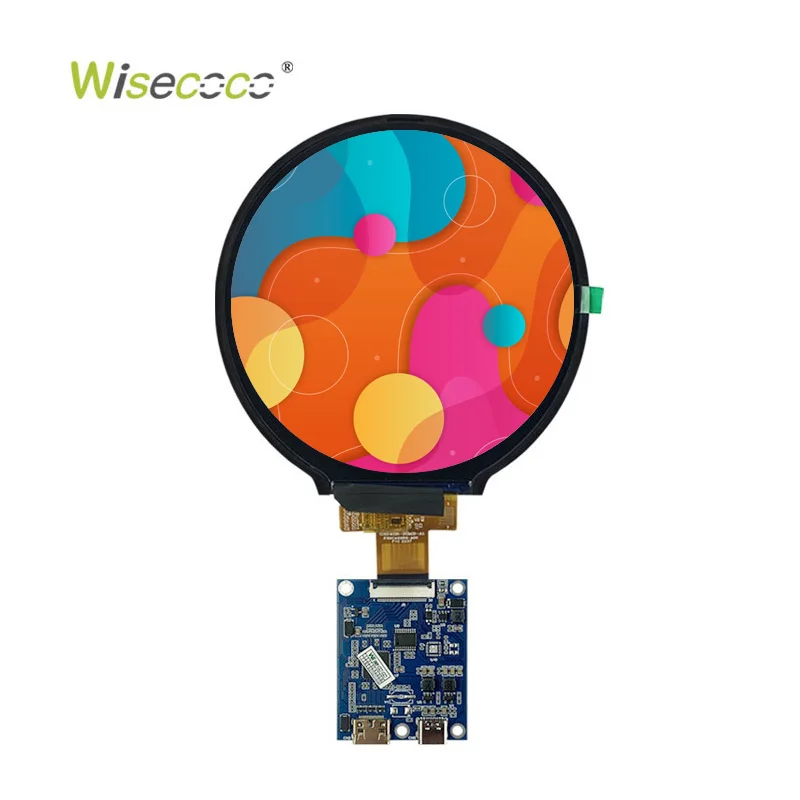 4 Inch 720x720 Round Color LCD Screen IPS MIPI 30pin High Brightness Circular TFT LCD Display for Raspberry Pi4