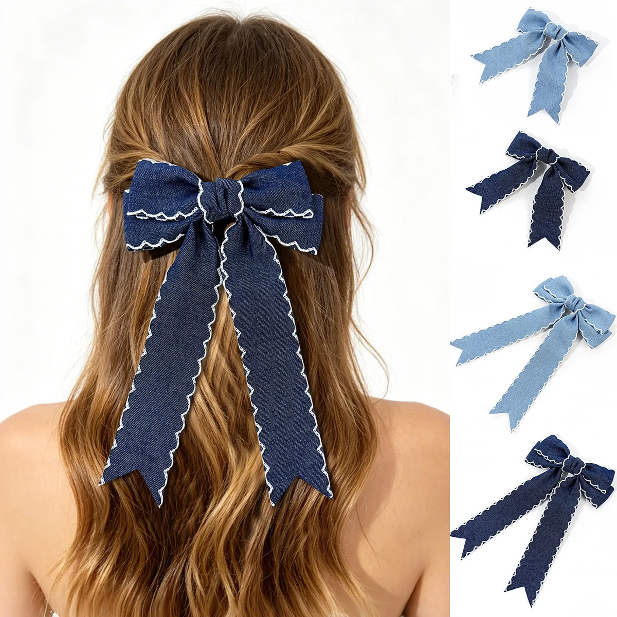 30-piezas-de-pinzas-para-el-cabello-de-tela-vaquera-azul-con-borlas-largas-y-volantes-clips-laterales-con-cierre-para-mujeres-ninas-y-ninos-accesorios-para-el-cabello-al-por-mayor