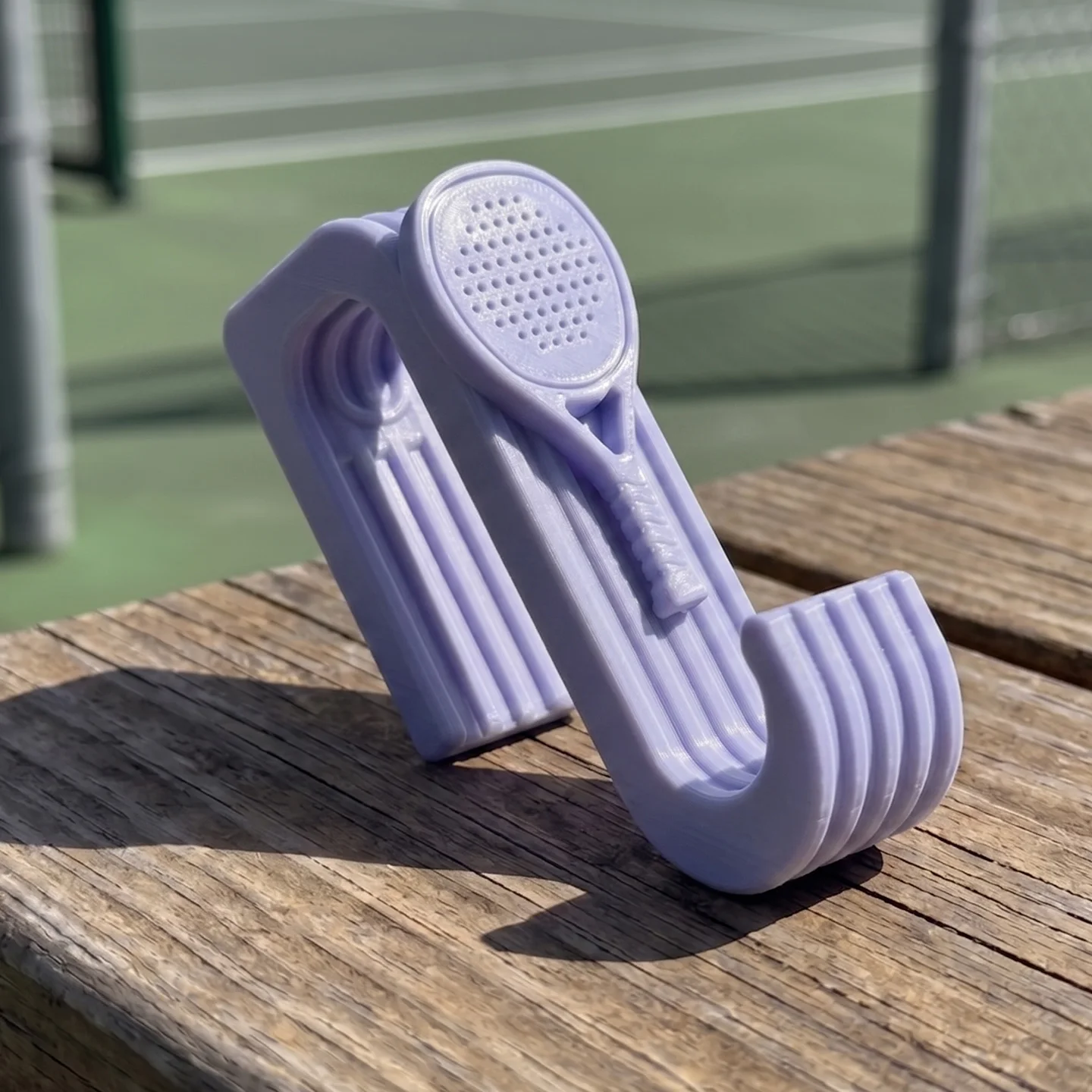 Robuster Tennisplatz-Zaunhaken, Starker Maschendrahtzaun-Taschenhalter für Sportausrüstung, in Mehreren Farben Erhältlich – Detail 6