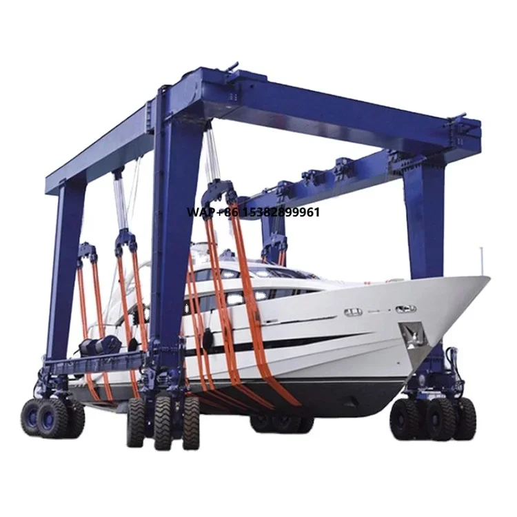 Boat Club Shipyard Marine Use Mobile Travel Lift