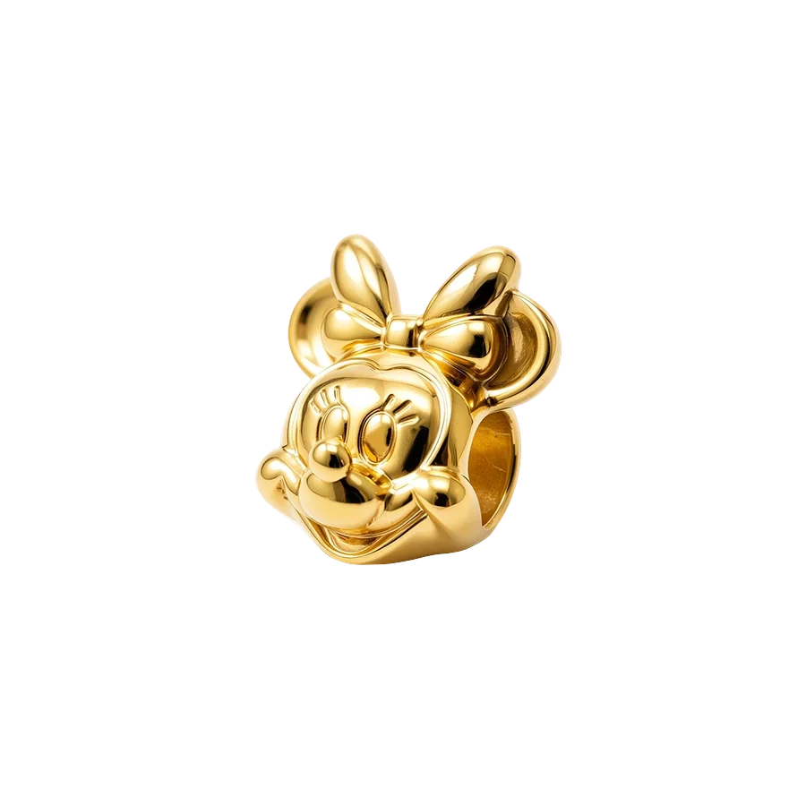 New Bestseller Original Charm Beads,Hollow Out Mickey Mouse Series,Donald Duck Charm Bead,Fit Pendant Bracelet Women JewelryGift view 6
