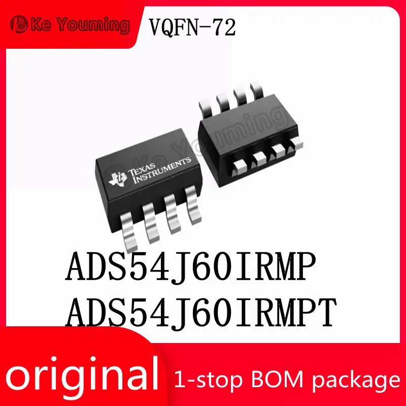 1PCS ADS54J60IRMP ADS54J60IRMPT VQFN-72 One-stop BOM Distribution Supporting Analog-to-Digital Converter ADC