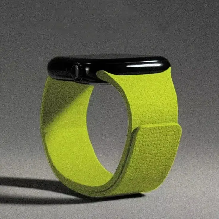 Magnetic Silicone Strap for Apple Watch Band Series 10 46mm 42mm Ultra 2 49mm 45mm 44mm 40mm 41mm IWatch 8 9 7 6 SE 5 4 Bracelet