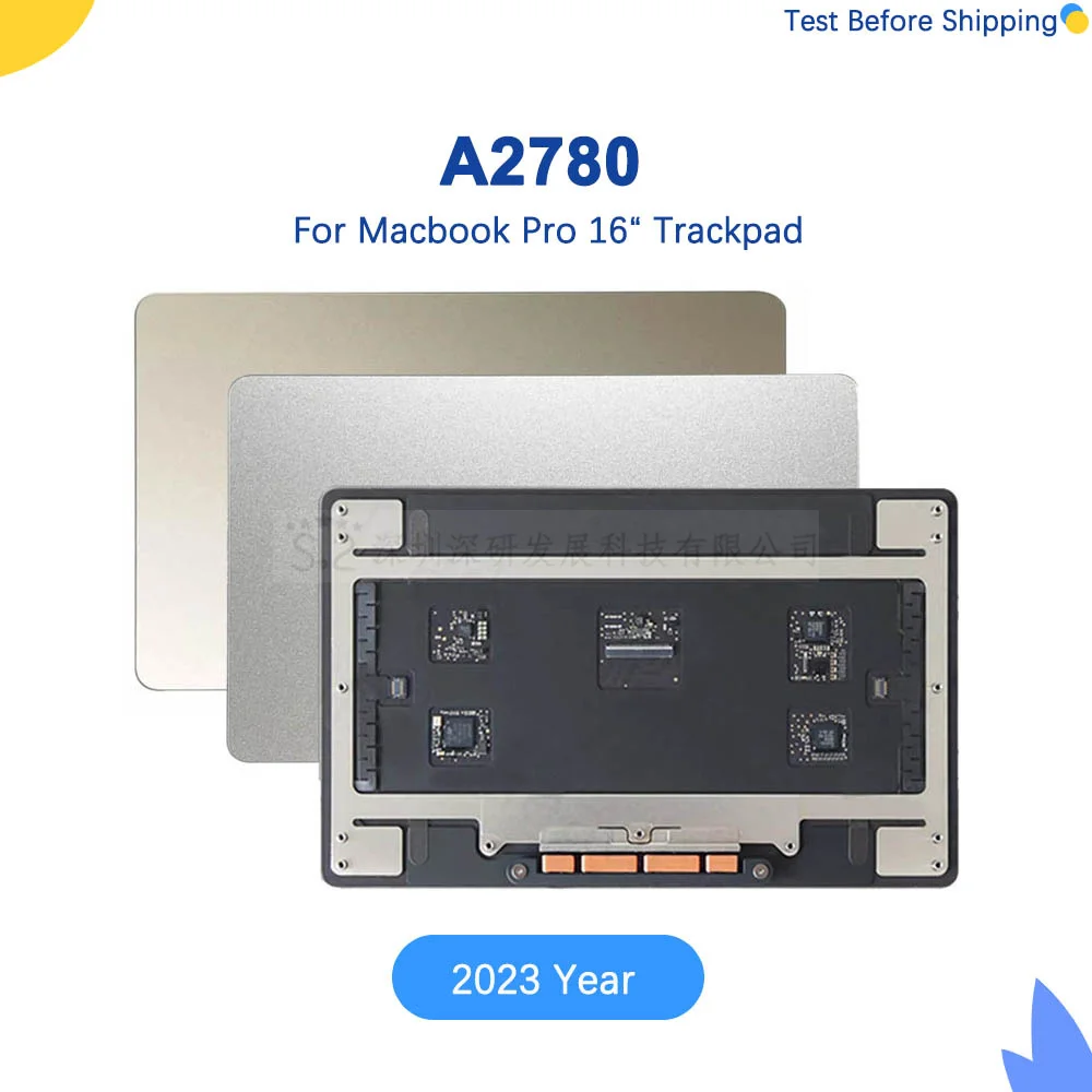 Original New A2780 Touchpad Trackpad For Macbook Pro 16.2'' A2780 Touchpad Trackpad 2023 Year Space Gray Color