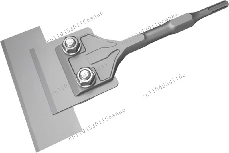 Wide chisel for 4-inch SDS PLUS straight-end rotary hammer drill with 40Cr handle, 280mm