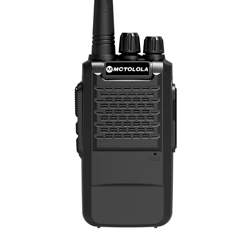 Tragbares Zwei-Wege-Walkie-Talkie MOTOLOLA V4 UHF mit erweiterter Standby-Zeit von 15 Tagen, staubdicht und langlebigem analogem Walkie-Talkie