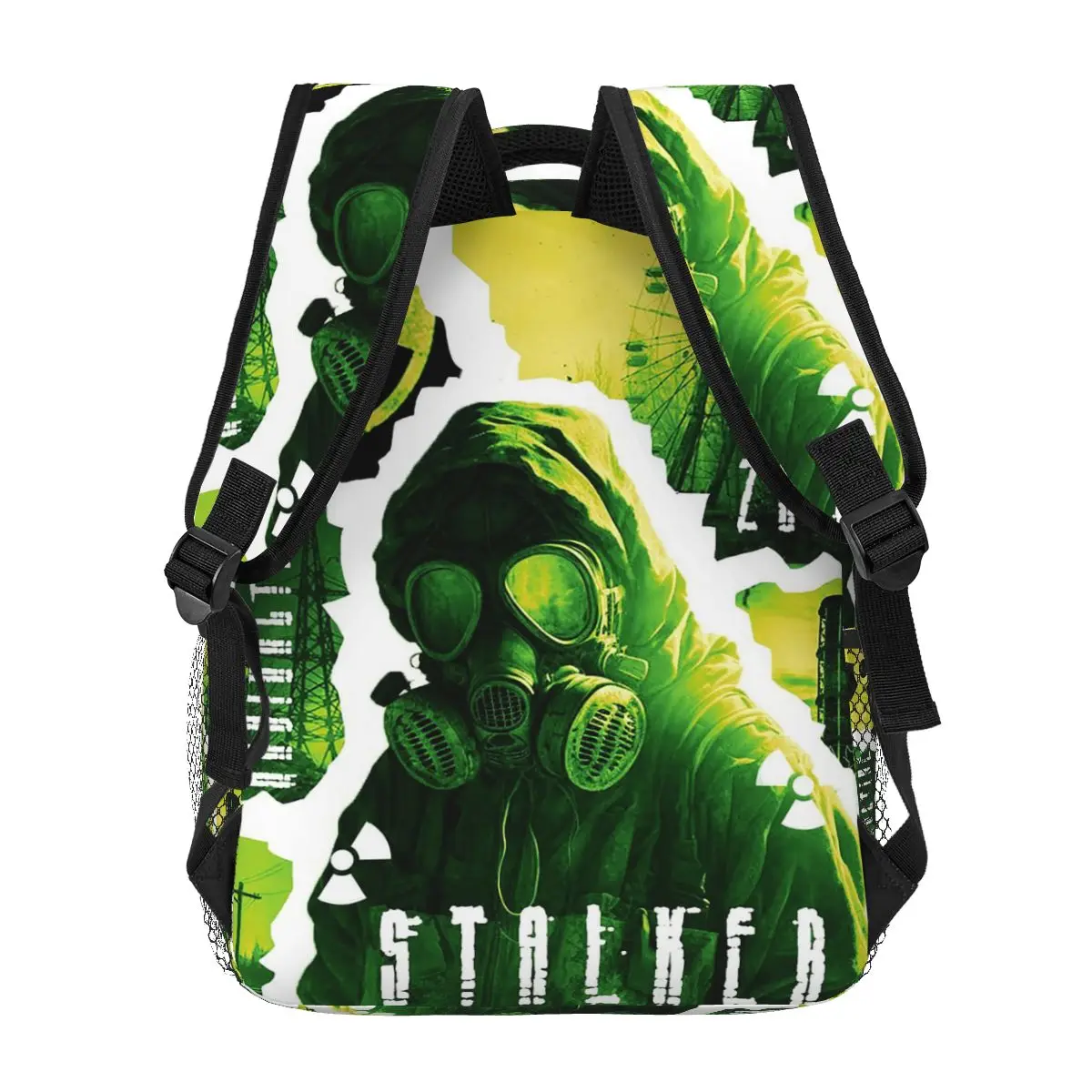 Stalker Shadow Of Chernobyl Game Backpack Student Boys Girls BookBag Kids School Bag Laptop Shoulder Bags for Men Women