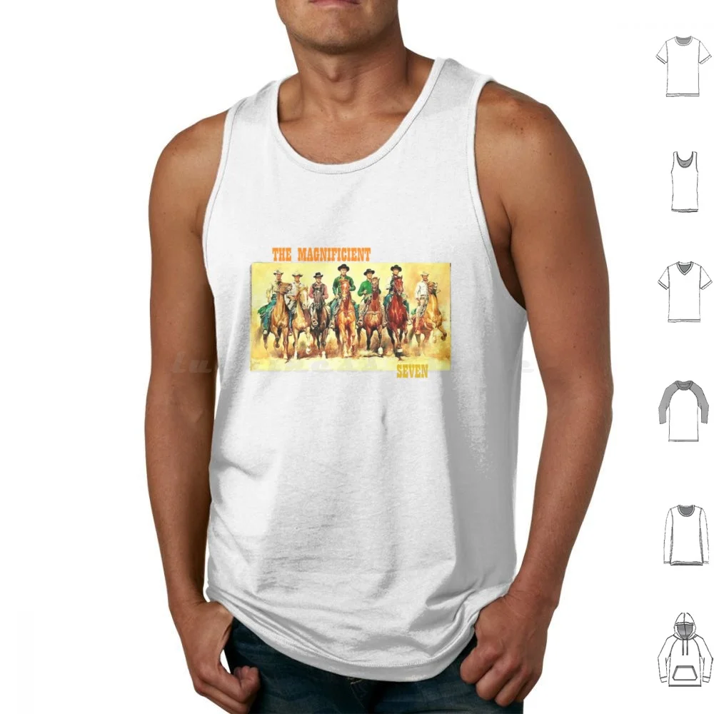 The Magnificent Seven Tank Tops Vest Sleeveless The Magnificient Seven Western Movies Movies The Seven Magnificents