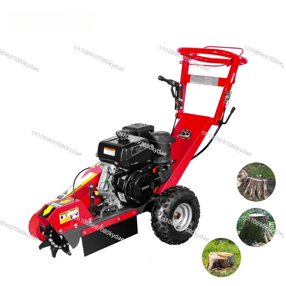 NEW 15hp Gasoline Powered Forestry Machinery High Quality Mini Broyeur De Souche Wood Stump Grinder Machine