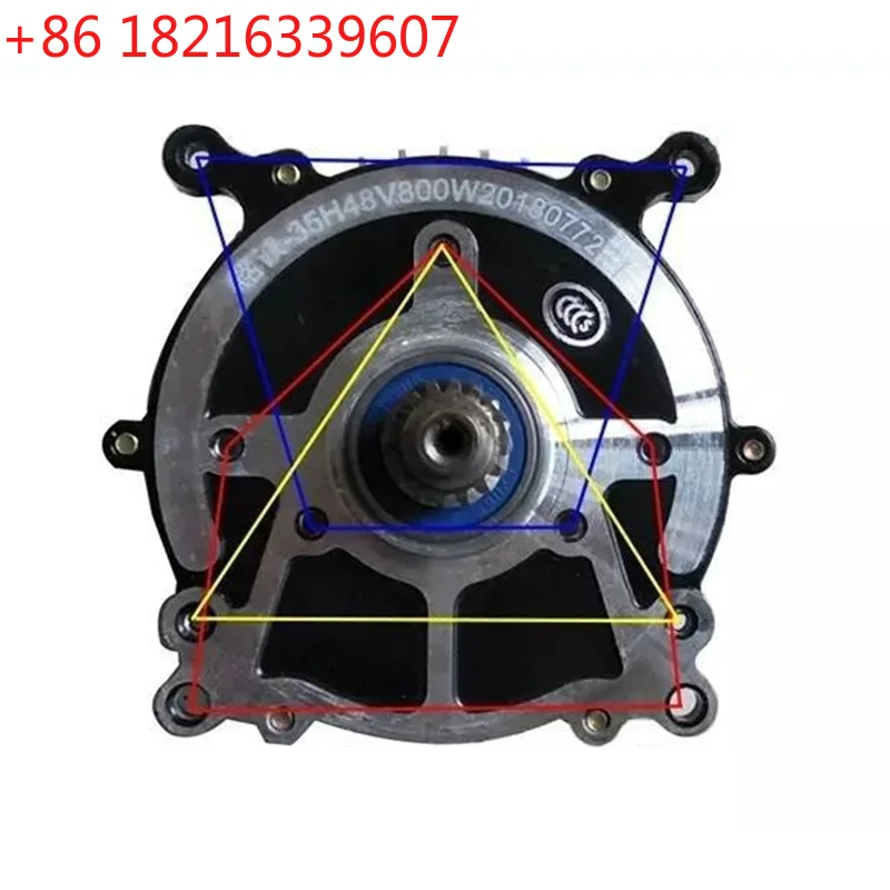 YAO Electric tricycle motor 48V60V500W to 1200W Eureka giant general purpose motor