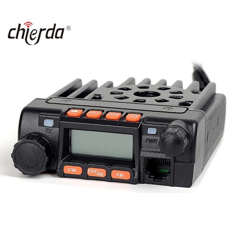 Car 136-174/400-480MHz Dual Band VHF/UHF Mobile Radio Transceiver car Walkie Talkie 50 km