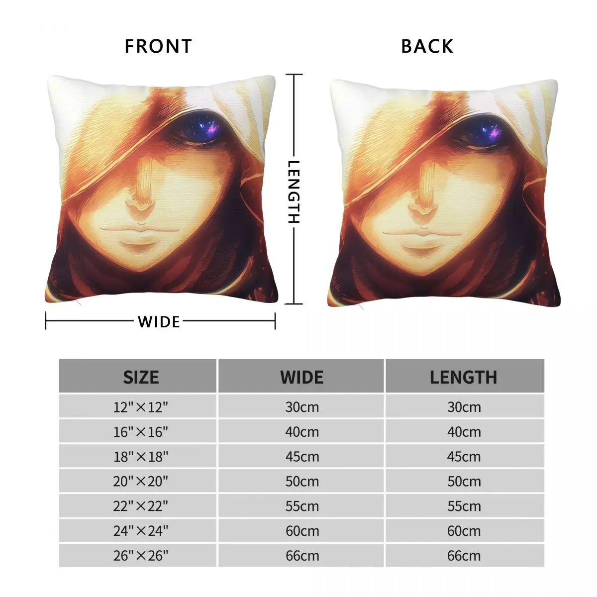 Adventure Anime Fire Force S3 Square Pillowcase Cushion Cover Pillow Case Throw Pillow Cover for Home Bedroom Car