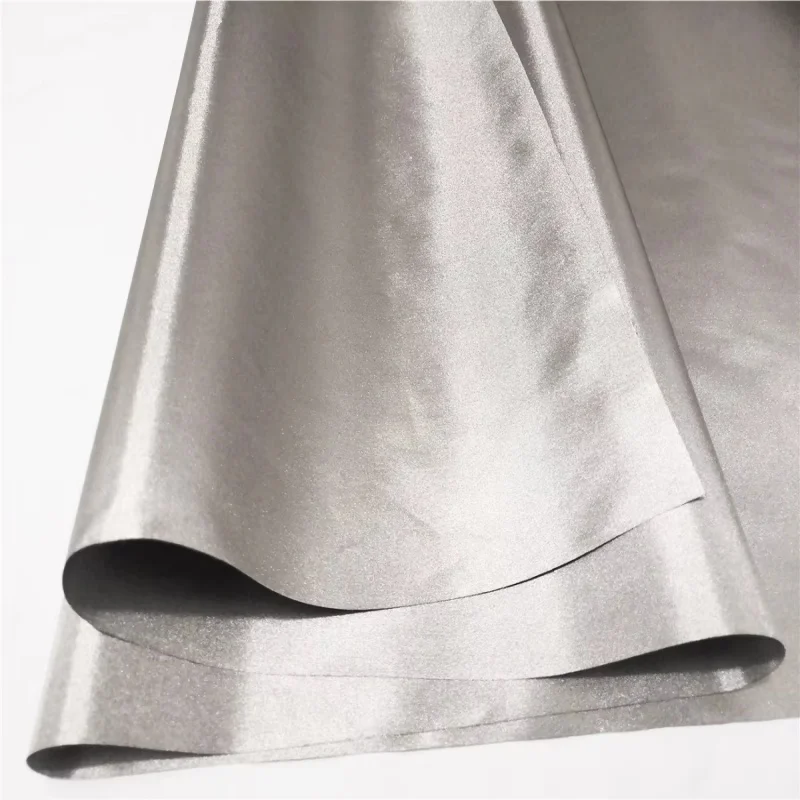 

Soft Metallic Copper Fabric Preventing from RFID and Reducing EMF Identity Theft Blocker Anti-radiation Faraday Cloth