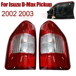 Auto Rear Lamp For Isuzu D-Max Dmax Pickup 2002 2003 Car Accessories Tail Light LED without Bulb Turn Signal Stop Brake Lights