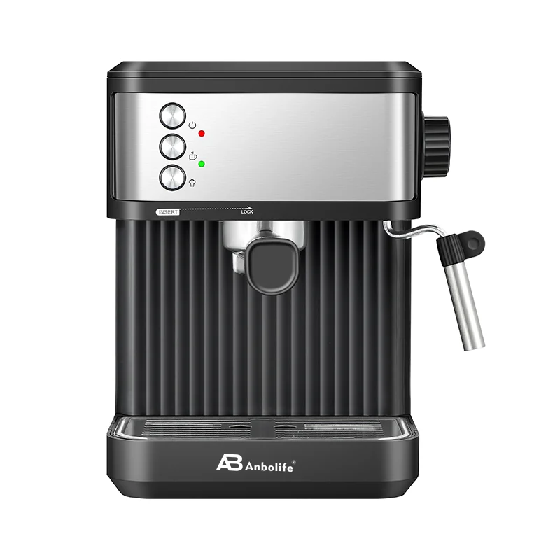 New Hot 20 bar Electric Commercial  Espresso Machine Coffee Machine 5 kg  Milk Frother  Detachable PP Water tank