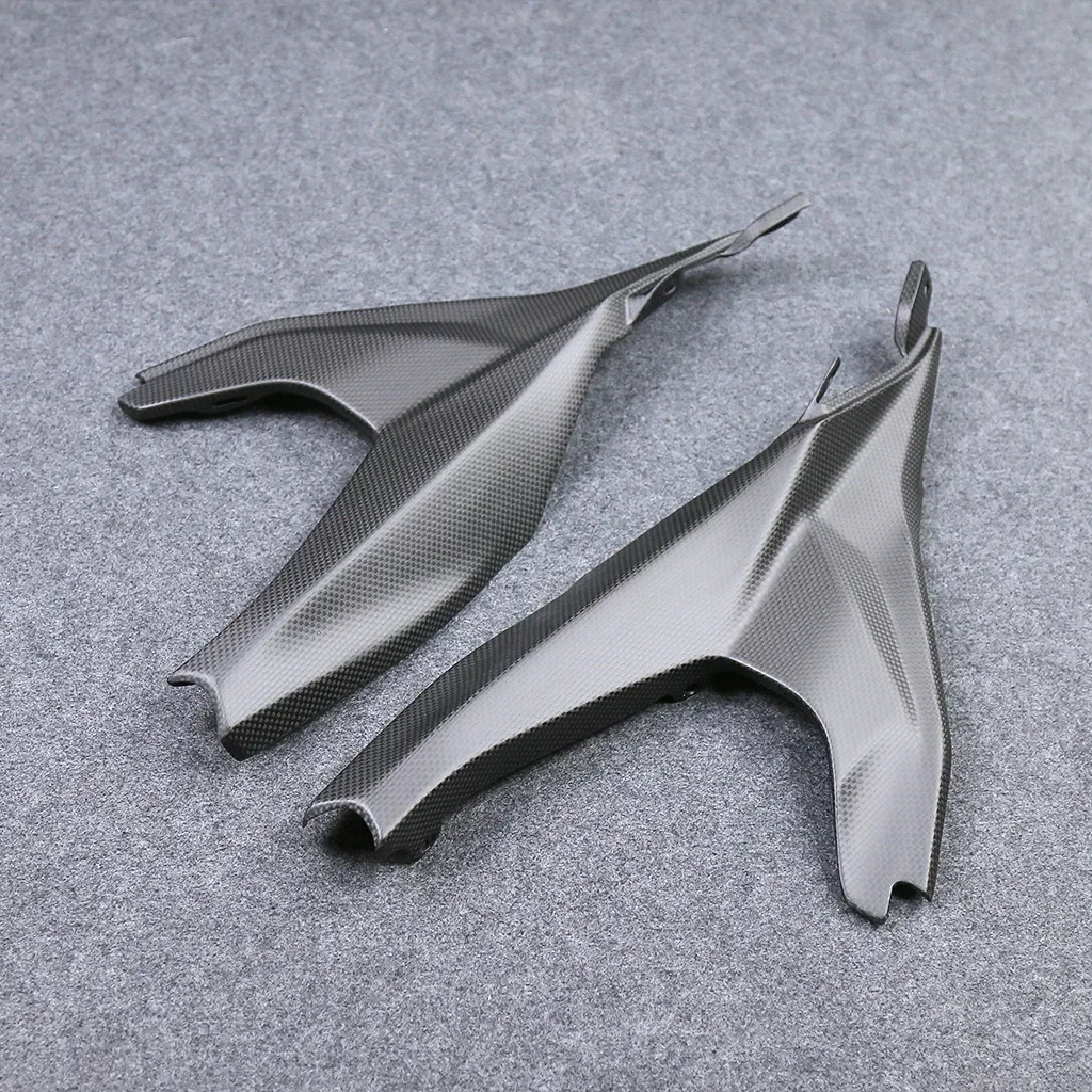 Suitable for Ducati Street Fighter V2 motorcycle shell modification accessories, carbon fiber seat lower side panels