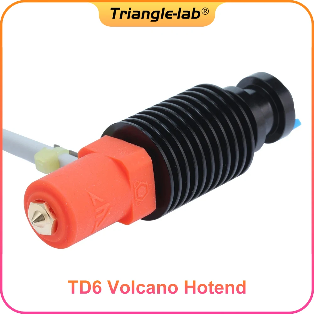 Trianglelab TD6 Volcano Hotend CHC Pro 24V 104GT-2 TUN Pro Nozzle For V6 Hotend DDE DDB Direct Drive or Bowden Extruder