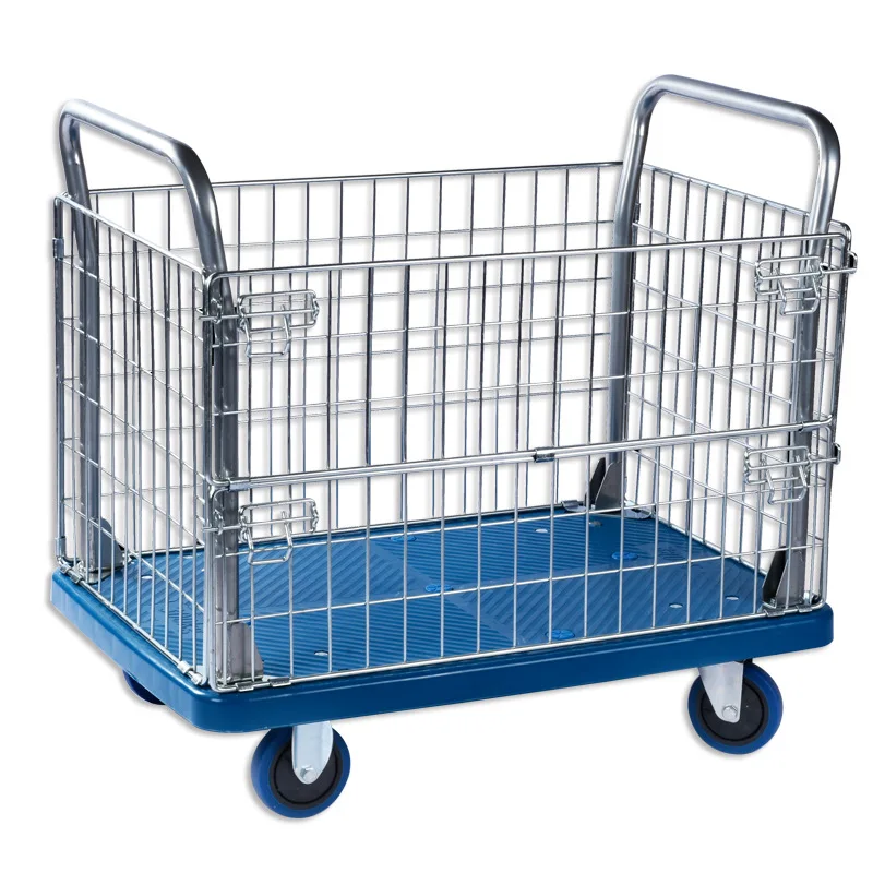 Swing truck Material rack Workshop cart Swing Service  Stall Dirty linen recycling truck Pickup Network t