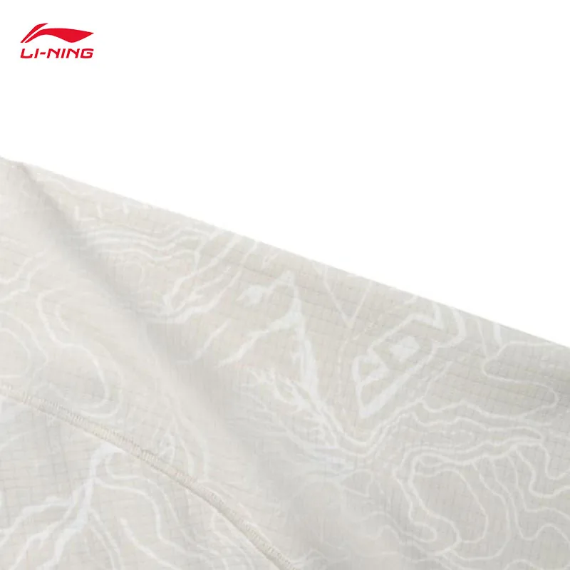 LI-NING المهنية تشغيل سلسلة الرجال عاكس LN BACTERIA برهان و LN جاف كول تي شيرتات قصيرة الاكمام ATSV373 #6