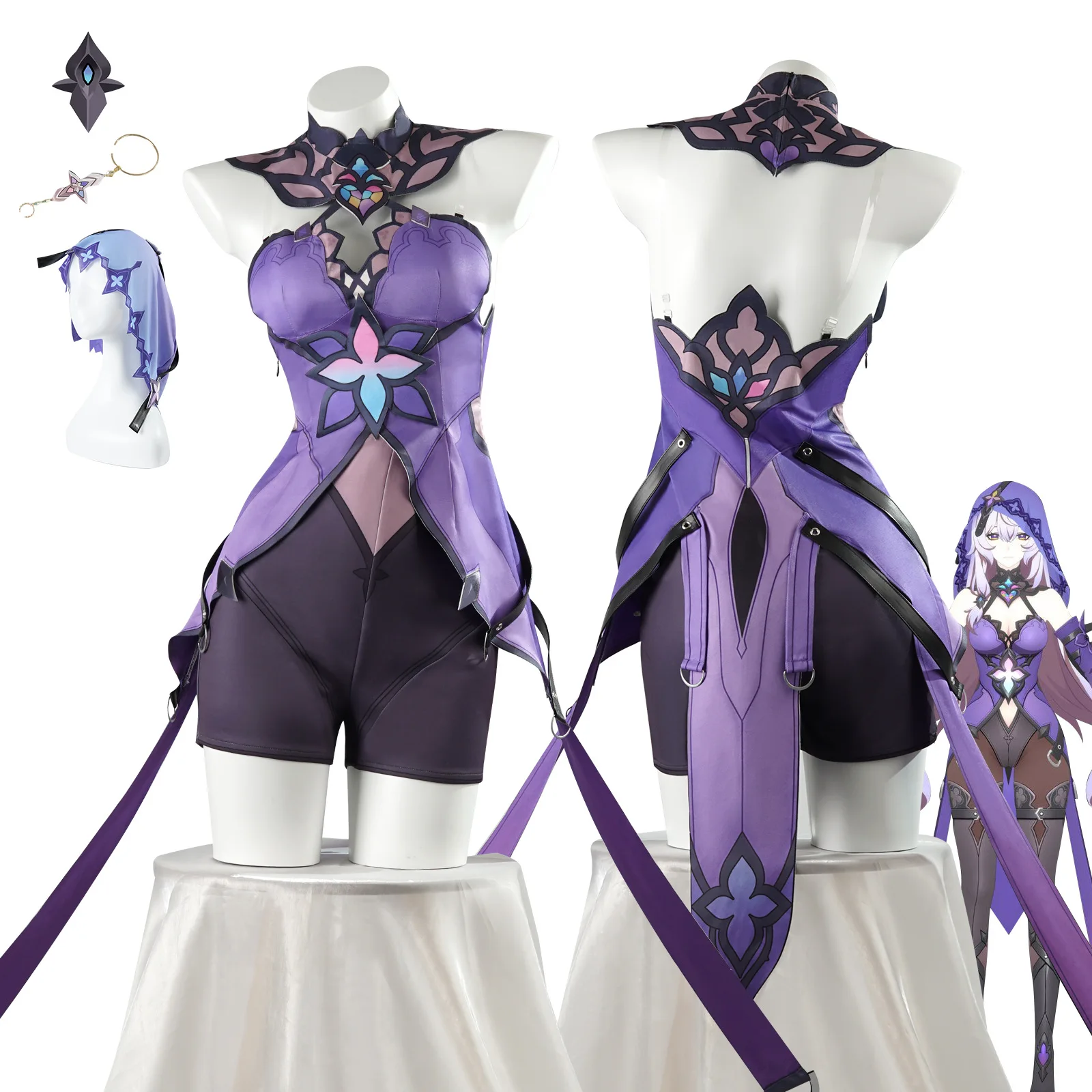 Kostum Cosplay Game Honkai Sta - Anime Cosplay Robin ulasan dan harga