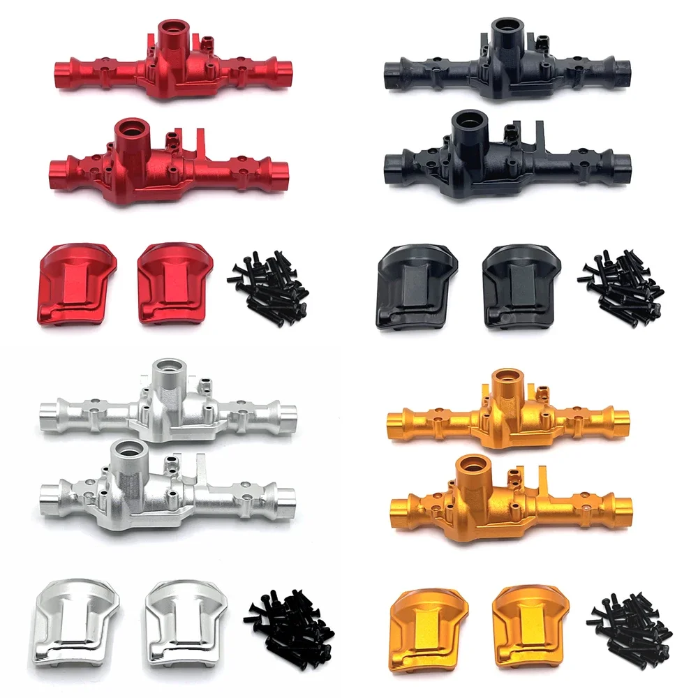 HB 1/10 RC Car Accessories R1001 R1002 R1003 Remote Control Car Spare Parts Metal Upgrade Front and Rear Axle Housing C Seat