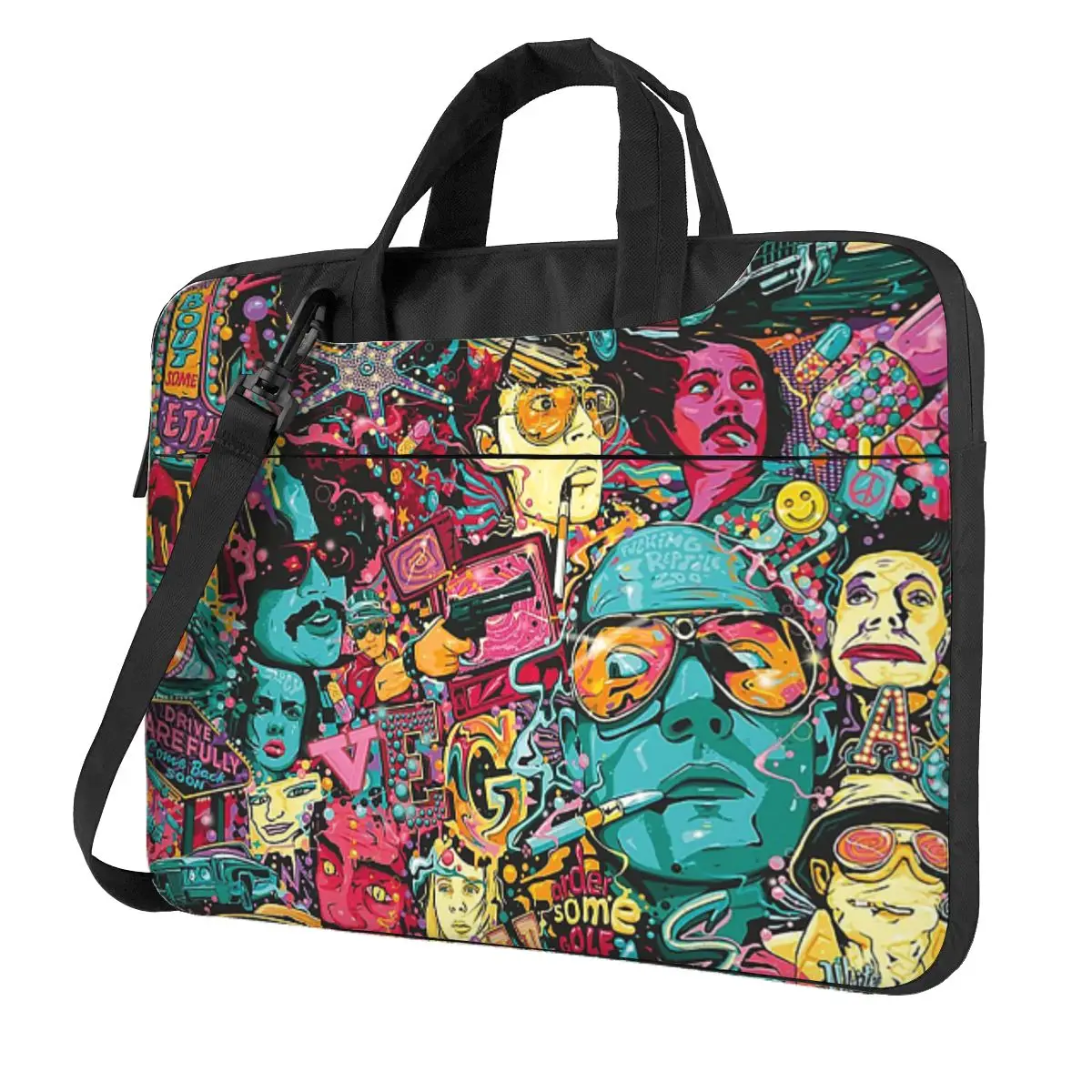 

Fear And Loathing In Las Vegas Art Сумка для ноутбука через плечо Чехол для компьютера Устойчивая защитная сумка для ноутбука для Macbook Pro
