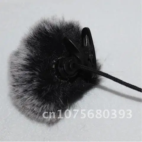 

Universal Artificial Fur Clip-on Lapel Microphone Windscreen 1Pc 1.0/1.5cm Furry Windscreen Muff Lavalier Mic Outdoor Tools