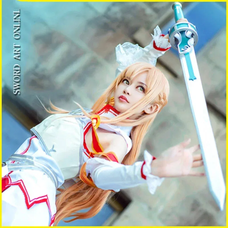 Anime Sword Art Online Asuna Yuuki disfraces Cosplay Vestido disfraces de Halloween para mujeres Vestido uniforme de juego de rol ropa Sexy
