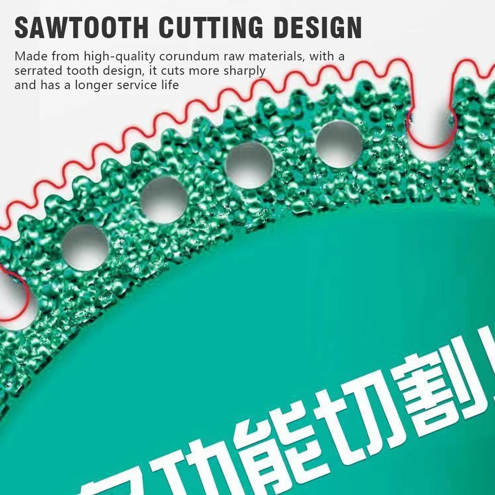 3PCS Multifunctional Compound Saw Blade Set 4 Inch Diamond Brazed For Stone Aluminum And Metal Cutting Tools