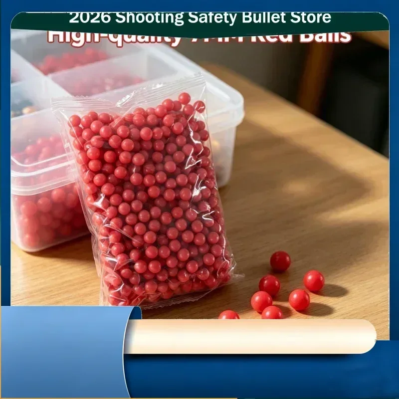 

2026 For 20292028cool 500Pcs/Bag Red 7MM Soft Cushion Balls Eco-Friendly Outdoor Playing Toy Components