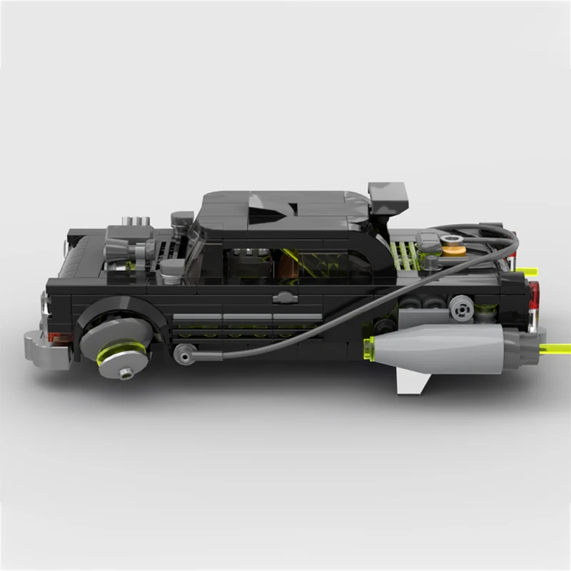 City Car Speed Champion Model MOC Building Bricks Air Hover Car Modular Technology Gifts Holiday Assemble Children Toys Suit