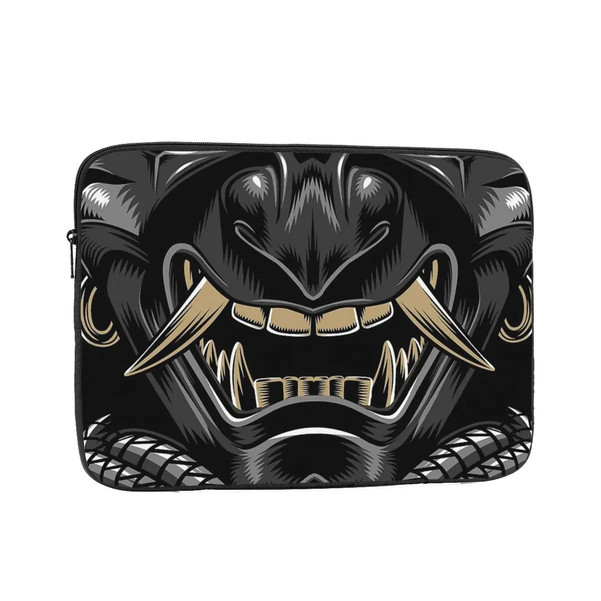 Oni Japan Samurai Demon Laptop Sleeve Case 12 13 15 17 Inch Notebook Bag Case Shockproof Case Bag