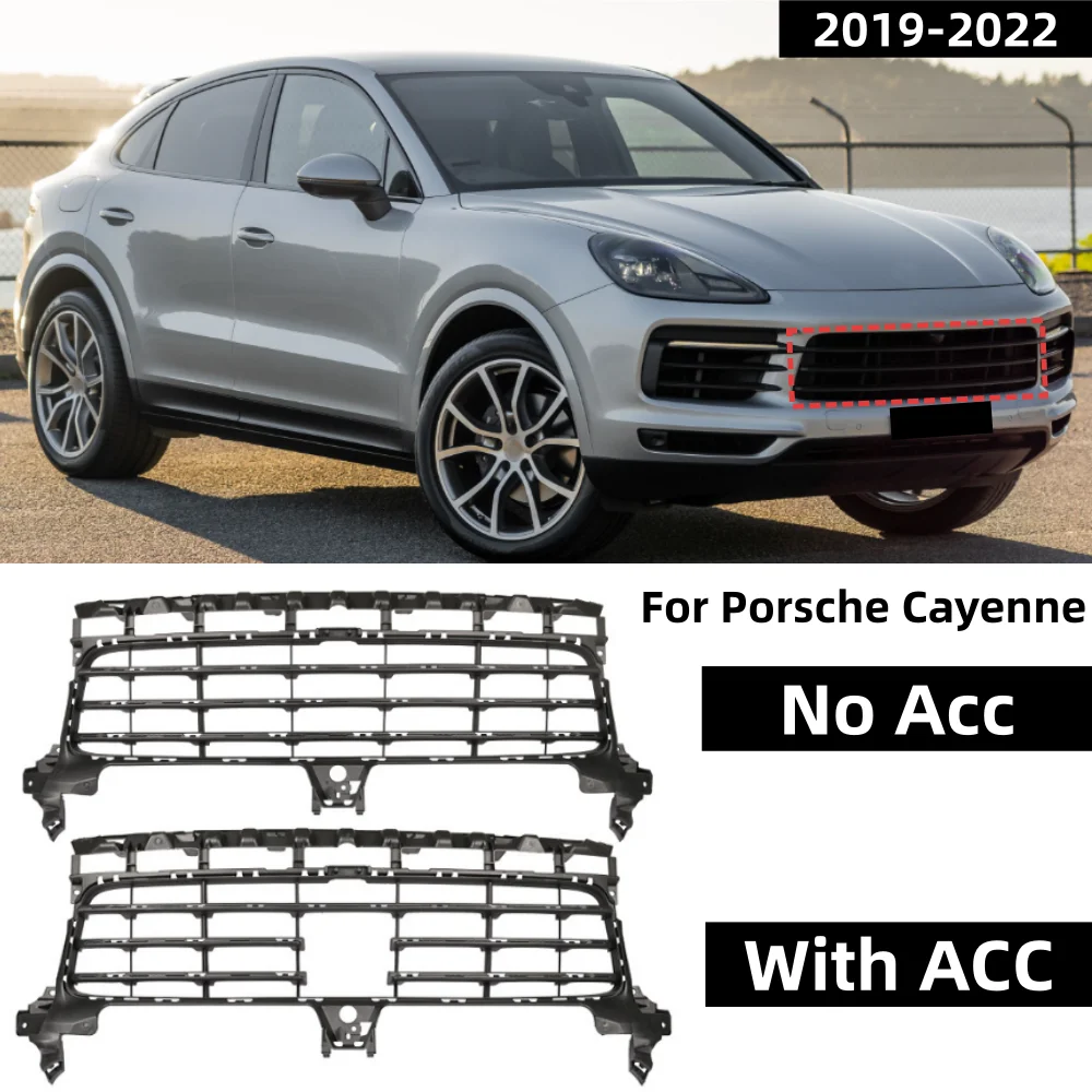 

Решетка переднего бампера для Porsche Cayenne 9Y0 2019-2022, стиль OE: 9Y0807683POK1/9Y0807683QOK1