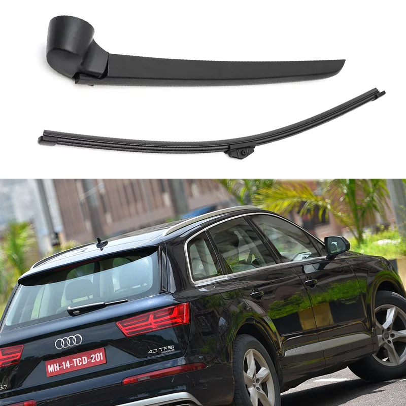 Car Wiper Blade For Audi Q7 2017-2021 Rear Back Windshield Windscreen Rear Wiper 380mm+Arm 310mm Car Accessories